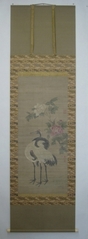 お客様の声に”双鶴と牡丹の古画の修復例”を追加しました。